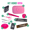 Kit Vidro Rosa Lombrei